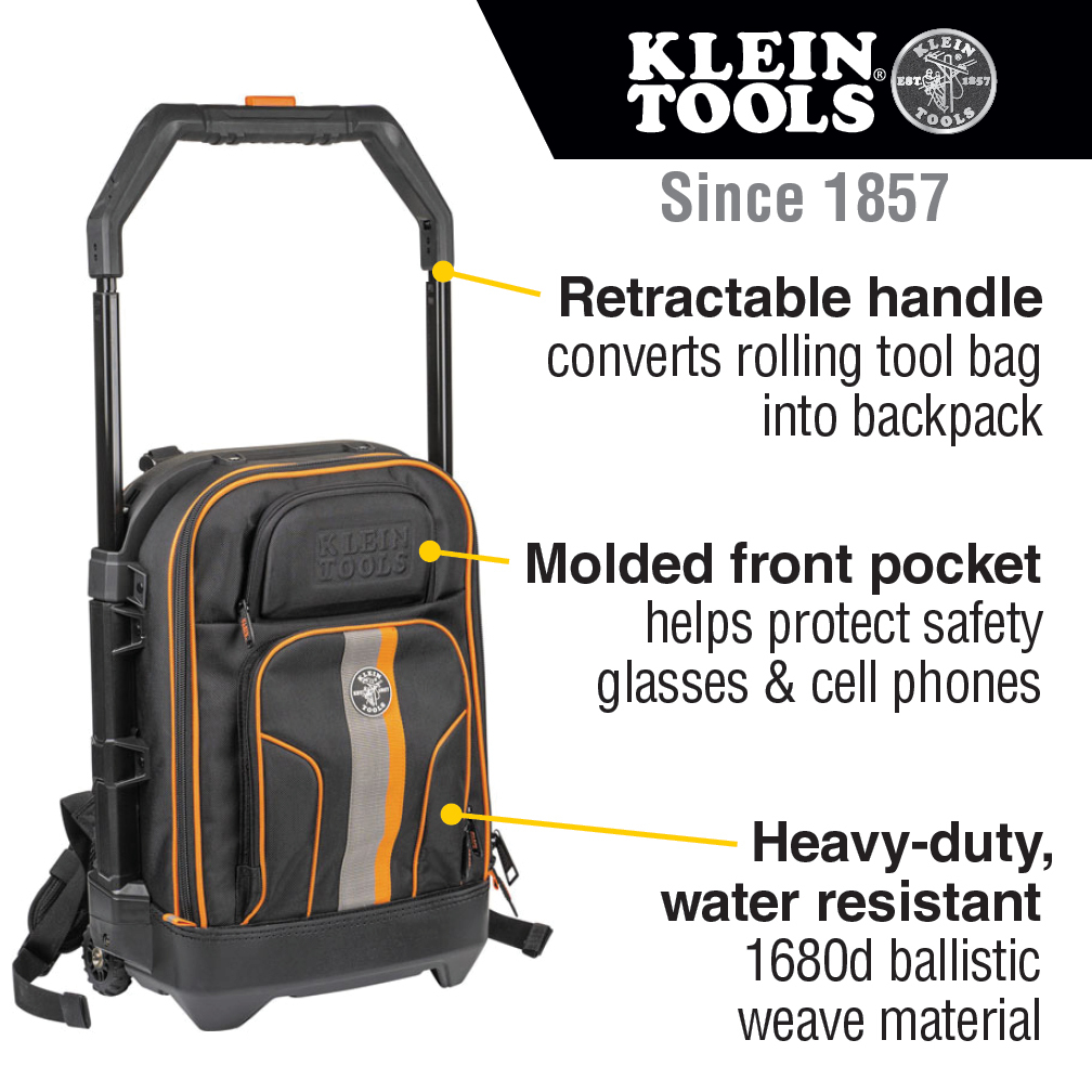 Klein Tools - 55912 - Tradesman Pro Modular Piping Tool Pouch with Belt Clip