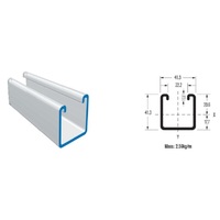 P1000-GB STRUT 41X41X2.5T 6m GB