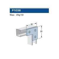 P1036H FLAT PLATE FITTING HG