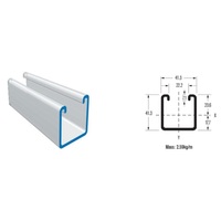 P10003-TG STRUT 41X41 X 3M TG