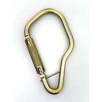 x-large ladder hook/Carabiner 40kn MBS with captive pin and 70mm gate opening