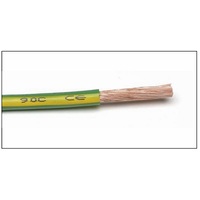 50mm2 single core insulated flexible TPE green/yellow earth cable (10m minimum)
