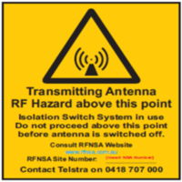 sign # 14 - as trans antenna rf 