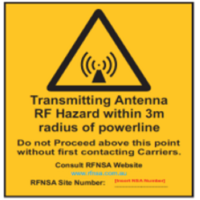 sign # 16 - as trans antenna rf 3 m