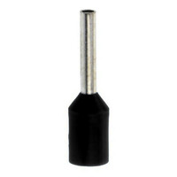 Bootlace ferrule black 1.5mm2 