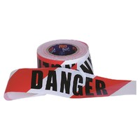 barricade tape -100 m x 75 mm "DANGER PRINT"