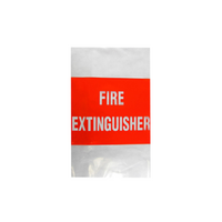 uv plastic fire extinguisher bag