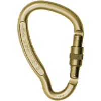 SKYLOTEC VIPER steel screw-lock pear carabiner - 50kN - bronze  
