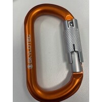 SKYLOTEC OVALOY TRI tri-lock O carabiner - 22kN - orange