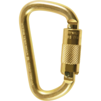 SKYLOTEC STEEL D twist-lock D carabiner - 41kN - bronze