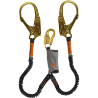 SKYLOTEC SKYSAFE PRO-FLEX Y-web with snap hook + steel scaffold hooks