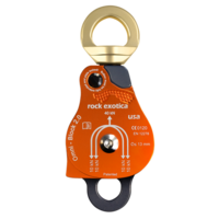 rock exotica double OMNI-BLOCK swivel pulley 51 mm [2.0"] - standard orange