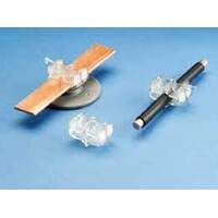 clip, plastic 1 hole for 25 x 3 mm tape