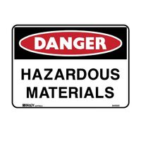 danger sign - hazardous materials
