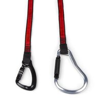 GRIPPS webbing tether extra heavy duty dual-action carabiner 36.9 kg - 180 cm