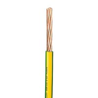16mm Rigid green/yellow earth cable (per meter min 10 m)