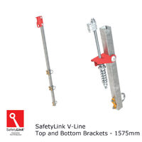 SafetyLink v-line bolt on kit 1575 mm (top and bottom)
