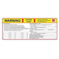 SafetyLink warning compliance sign